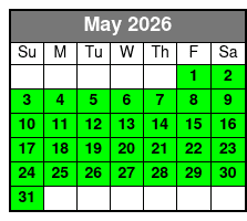 2 Hours Sunset Sail Aboard 50' Sy Ohana May Schedule
