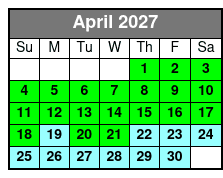 Sunset Sail Aboard 47 ft Daydreams Sailboat in Panama City Beach, FL April Schedule