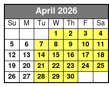 Shell Island Ferry April Schedule