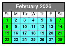SkyWheel Day Or Night Flight with Panama City Beach View February Schedule