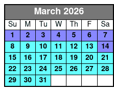 Sunset Cruise with Good Jibez Only in Panama City Beach March Schedule