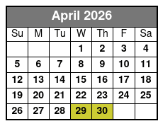 Sunset Cruise with Good Jibez Only in Panama City Beach April Schedule