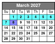 Sunset Cruise with Good Jibez Only in Panama City Beach March Schedule