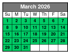 SkyWheel Panama City Beach Sunset Ticket March Schedule