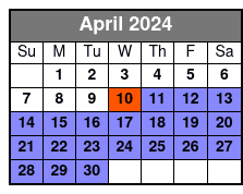 Schedule April Schedule