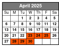 Schedule April Schedule