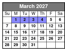 Schedule March Schedule
