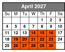 Schedule April Schedule