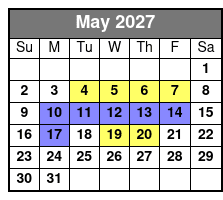 Schedule May Schedule