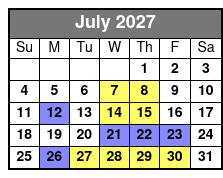 Schedule July Schedule