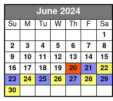 Shell Island Snorkel Cruise June Schedule