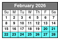 Sunset Catamaran Sail Panama City February Schedule
