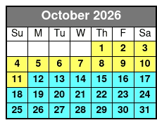 Sunset Catamaran Sail Panama City October Schedule