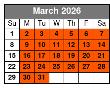 E-Bike March Schedule