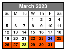 Soldier Pass Trail from Sedona March Schedule