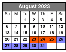 Soldier Pass Trail from Sedona August Schedule