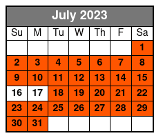 Customizable Sedona Chakra and Energy Balancing Tour July Schedule