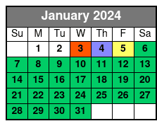 Rim Run Supreme Jeep Tour January Schedule