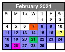 Rim Run Supreme Jeep Tour February Schedule