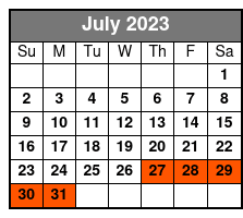 Sedona Chakra Vortex Tour July Schedule