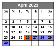 Mild and Wild Four Hour Rzr Ride April Schedule