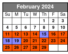 Mild and Wild Four Hour RZR Ride February Schedule