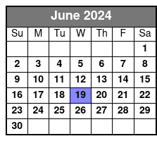 Holidays June Schedule