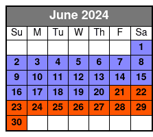 Weekends June Schedule