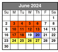 Weekdays June Schedule