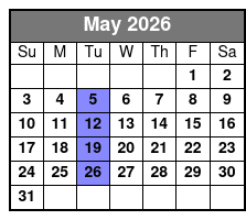 Around The Lake Tahoe Tour May Schedule