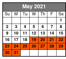 Circle The Lake Tour May Schedule