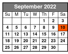 Rio Grande Gorge Scenic Float September Schedule