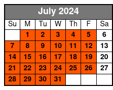 Illustrations of History July Schedule