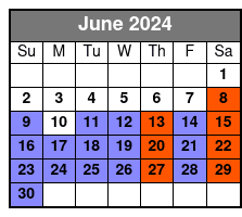 The Rio Grande Adventurer June Schedule