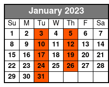 Port Brownsville Half-Day Boat Tour: Port Brownsville Half-Day Boat Tour 09:00 January Schedule