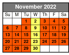 South Padre Island Jet Ski Experience November Schedule