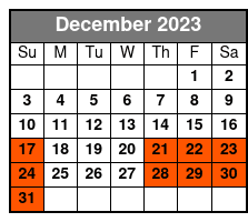 Canaveral National Seashore Wildlife Excursion December Schedule