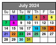 Mini Boat for 3 July Schedule