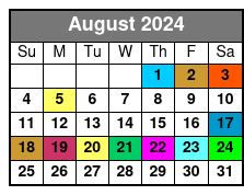 Mini Boat for 3 August Schedule