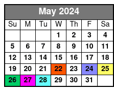 Mini Boat for 2 May Schedule