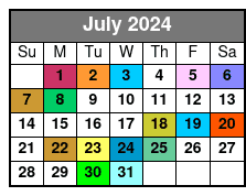 Mini Boat for 2 July Schedule