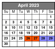 Hilton Heads Pirate Ship Adventure on the Black Dagger April Schedule