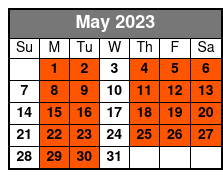 Hilton Head Island Kayaking Tour: Kayaking Tour 09:30 May Schedule