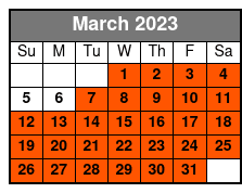 Dolphin Ocean Cruise: Ocean Dolphin Cruise 14:00 March Schedule