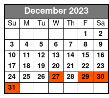 America's Cup Sail December Schedule