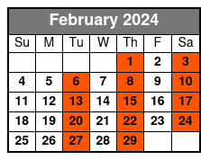 America's Cup Sail February Schedule