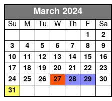 America's Cup Sail March Schedule