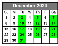 America's Cup Sail December Schedule