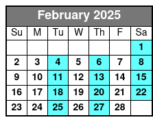 America's Cup Sail February Schedule