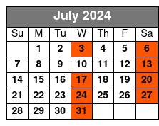 Beaufort Gullah Heritage Tour July Schedule